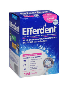 Kit de Limpieza Completa Dentaduras Dentu-Care 126 Tablet 2