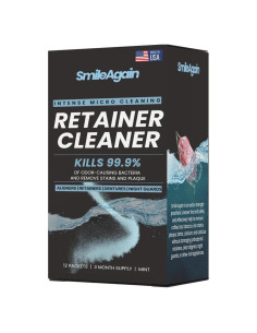 Limpiador de Retenedores SmileAgain - 90-120 Limpiezas Menta