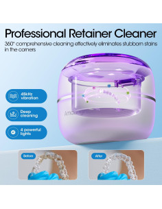 Limpiador Ultrasónico de Retenedores Amazing Flower 200ml 2