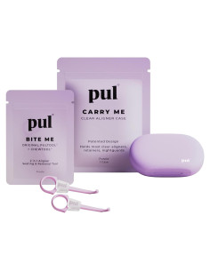 Kit PUL Aligner Care - Estuche Morado + Herramienta 2-en-1