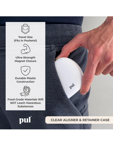 Kit PUL Aligner Care - Estuche Morado + Herramienta 2-en-1