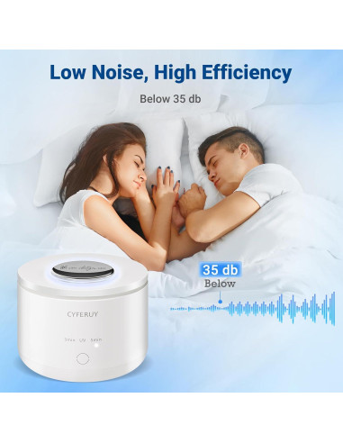 Limpiador Ultrasónico CYFERUY 45kHz 160ML para Dentaduras y Joyería