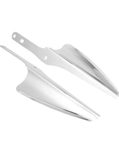 Deflectores de viento HIYOYO cromo para Harley 1995-2023 2