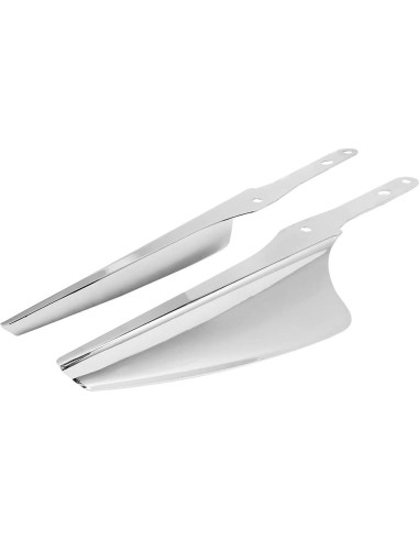 Deflectores de viento HIYOYO cromo para Harley 1995-2023