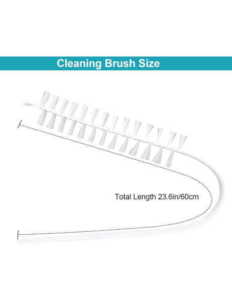 2 Cepillos de Limpieza Nylon para Lavadora y Secadora FWUNYVN