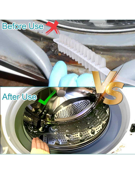 2 Cepillos de Limpieza Nylon para Lavadora y Secadora FWUNYVN