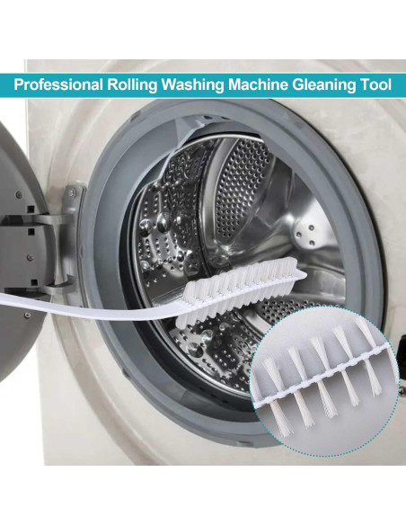 2 Cepillos de Limpieza Nylon para Lavadora y Secadora FWUNYVN