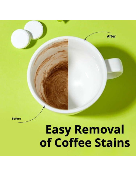 Tabletas de Limpieza Profunda Liangjie - 20 Unidades para Botellas y Vasos