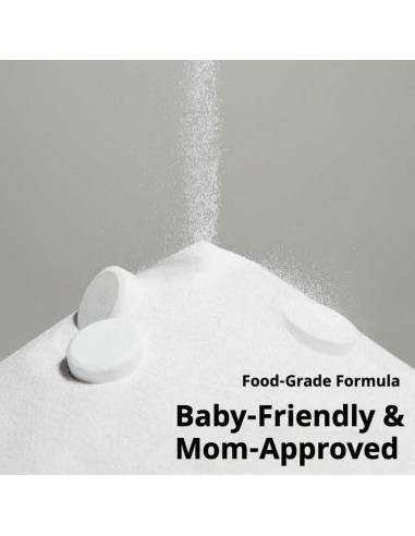 Tabletas de Limpieza Profunda Liangjie - 20 Unidades para Botellas y Vasos