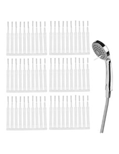 60 Cepillos de Limpieza QBXMY7 para Cabezal de Ducha