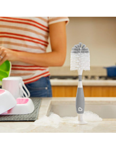 Set de limpieza Munchkin para biberones y accesorios - Gris 2