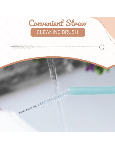 Juego de Cepillos para Biberones MooMoo Baby - Ecológico, Azul