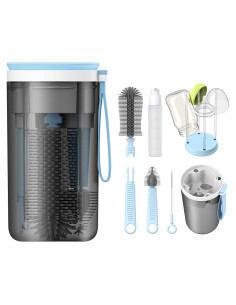 Juego de cepillos para biberones YOTIME, portátil y completo