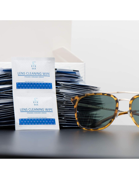 Toallitas de limpieza de lentes Eye See - 220 unidades