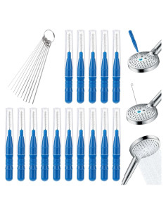 30 Piezas Cepillos y Agujas Limpiadoras YQQYG para Ducha