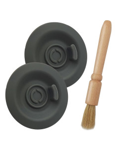 Paquete de 2 discos de limpieza y cepillo para espresso Breville
