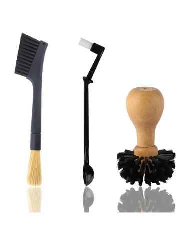 Set de 3 Cepillos de Limpieza para Máquina de Café - Kitnish