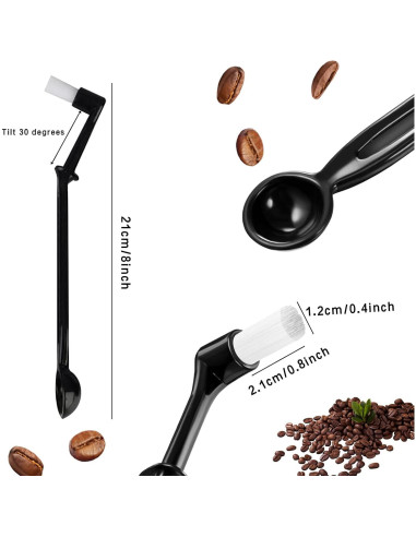 Set de 3 Cepillos de Limpieza para Máquina de Café - Kitnish