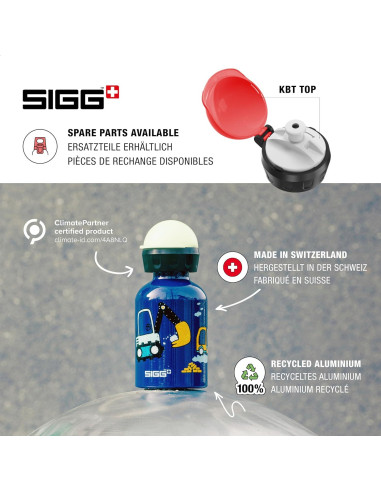 Botella de Agua SIGG Familia Orca 0.3L A Prueba de Fugas