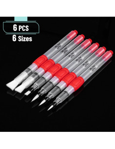 Marcadores de Pincel Acuarelables Mr. Pen - Set de 6 Unidades 2