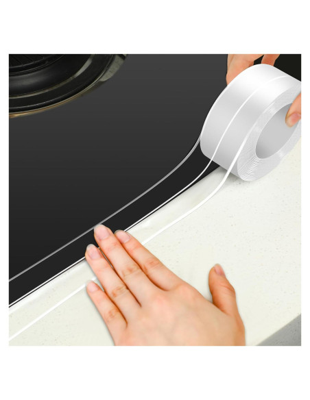 Cinta de Sellado Transparente Frienda 3.2m x 3.8cm PVC Impermeable