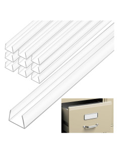 Protector de Borde de Plástico Transparente Chunful 6 Pzas 36"