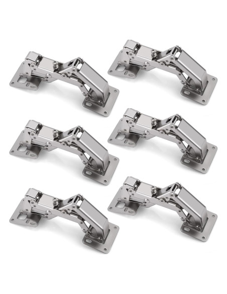 6 Piezas Bisagras Europeas CHANGE MOORE 170 Grados Ajustables
