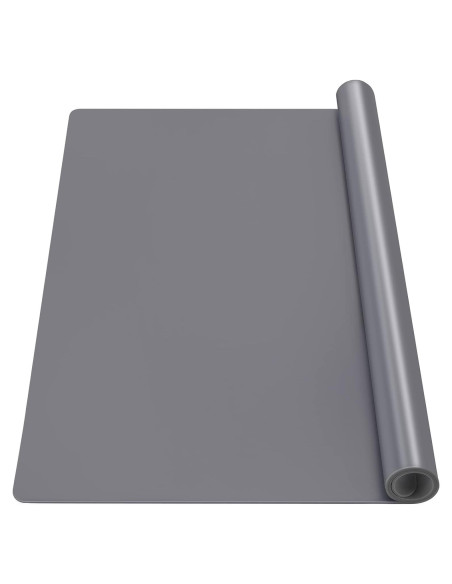 Alfombrilla de Silicona Gartful 80x60cm Gris Oscuro Antiadherente