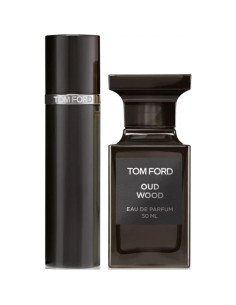 Set de 2 Fragancias Tom Ford Oud Wood 10ml y 50ml 2