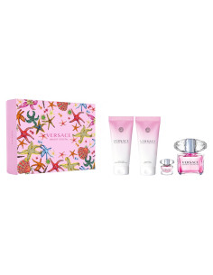 Set de Fragancia Floral Frutal Versace Bright Crystal 283.5 ml