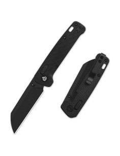 Cuchillo de bolsillo QSP Penguin Glyde, hoja 7.77 cm, negro