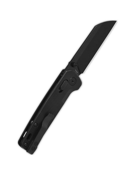 Cuchillo de bolsillo QSP Penguin Glyde, hoja 7.77 cm, negro