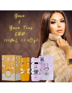 Set de Regalo Eau de Parfum Lattafa Yara + Yara Tous 200 ml 2
