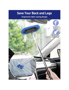 Limpiaparabrisas de Coche 3 en 1 ZimiTeda 101.5cm Extensible 2