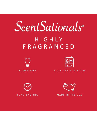 Cera Aromática Scentsationals 10oz Manzanas con Canela