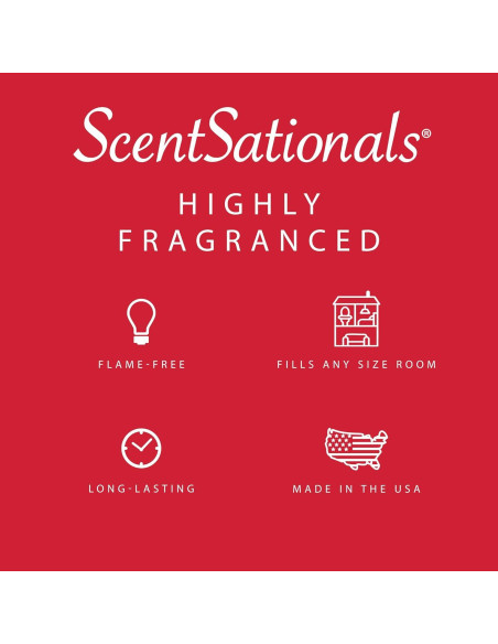 Cera Aromática Scentsationals 10oz Manzanas con Canela