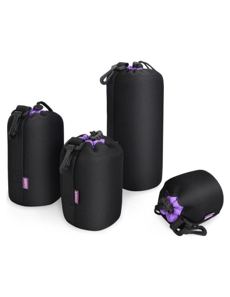 Juego de Fundas para Lentes CADeN 4 Piezas SMLXL Neopreno