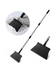 Pala de Nieve EOMEOH 27.94 cm con Mango Ajustable 134.62 cm