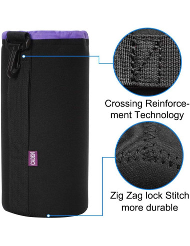 Juego de Fundas para Lentes CADeN 4 Piezas SMLXL Neopreno