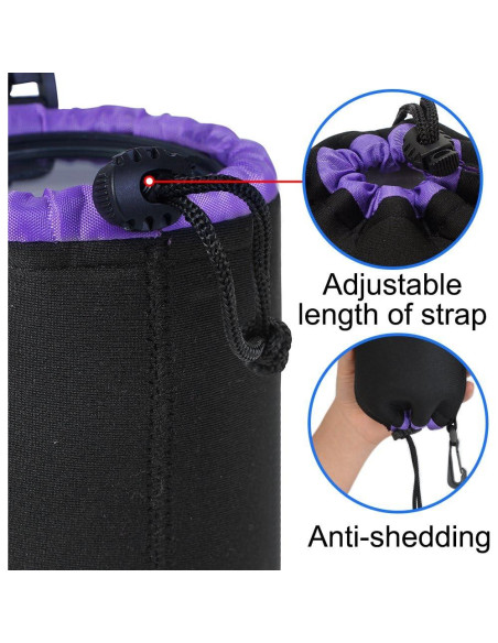 Juego de Fundas para Lentes CADeN 4 Piezas SMLXL Neopreno