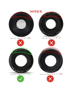 Tapa de Lente 58mm Huipuxiang para Canon y Nikon - 2 Piezas 2