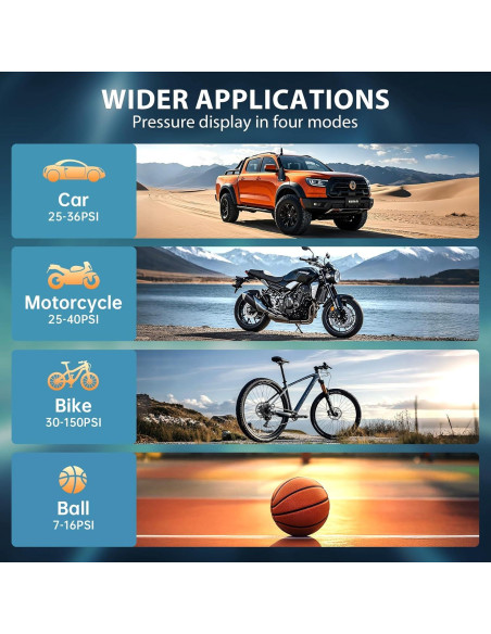 Compresor de Aire Portátil Capapro P225 180PSI Inalámbrico