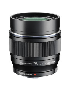 Lente OM SYSTEM M.Zuiko Digital ED 75mm f/1.8 Micro Cuatro Tercios