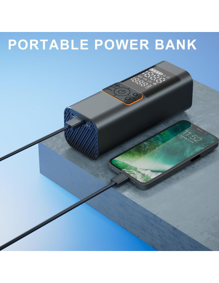 Compresor de Aire Portátil Capapro P225 180PSI Inalámbrico