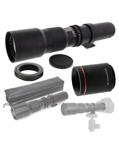 Lente Telefoto 500mm f/8-32 HD Paging Zone para Panasonic