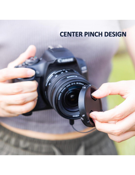 Tapa de Lente Digital Nc para Pentax DA 18-55mm con Soporte