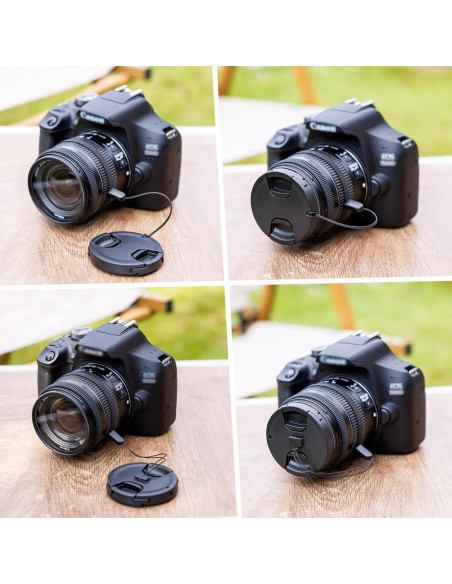 Tapa de Lente Frontal JJC 40.5mm + Soporte Elástico para Sony