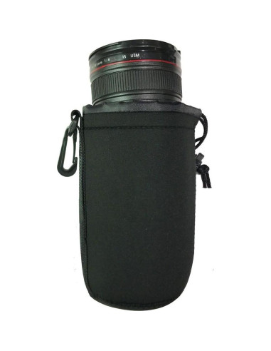KENGEL Paquete de 4 Fundas de Neopreno para Lentes DSLR