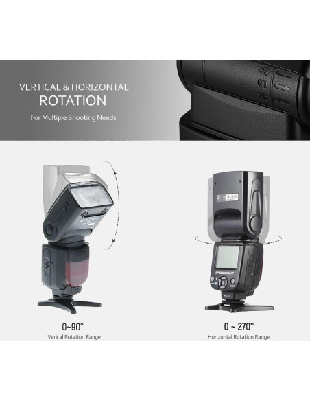 Flash Speedlite Digital Nc ALT-95CN-926 para Canon EOS Rebel T8i