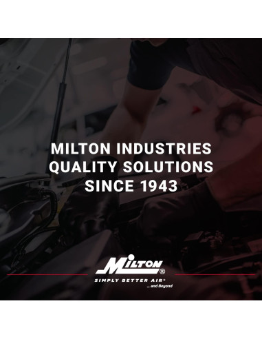 Medidor de Presión de Neumáticos Milton S-928 con Válvula